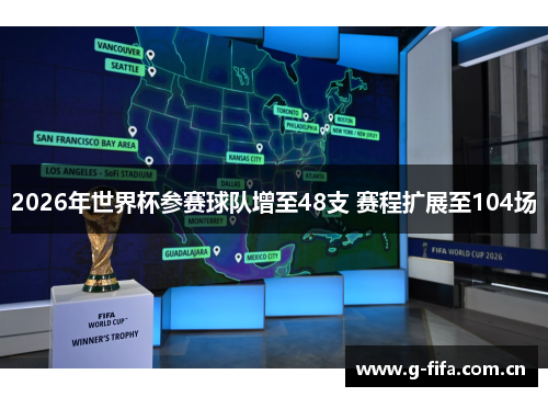 2026年世界杯参赛球队增至48支 赛程扩展至104场 2026年世界杯参赛球队增至48支 赛程扩展至104场